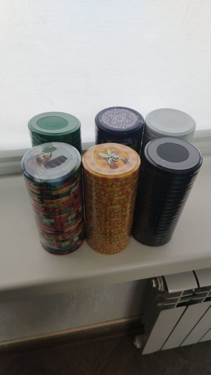 Крышки в ассортименте ТВис оф d82мм РБ82